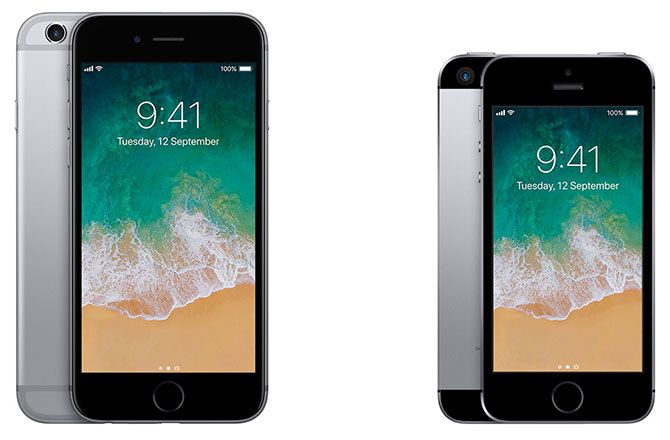 iPhone 6 и iPhone SE