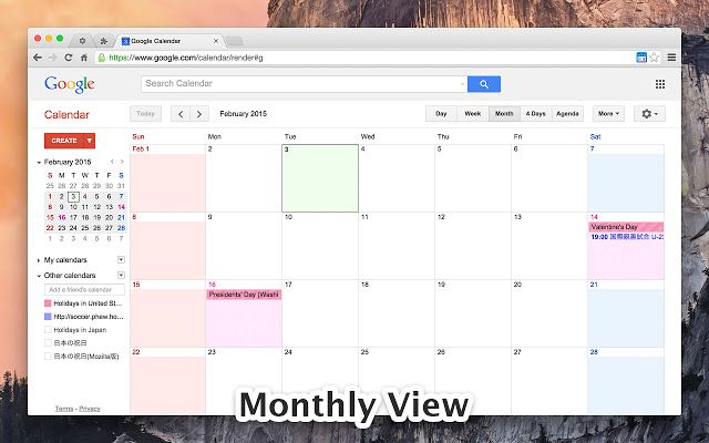 Google-Calendar Chrome-Extension-G-Calize