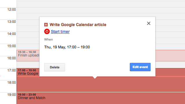 Google-Calendar Chrome-Extension-Toggl