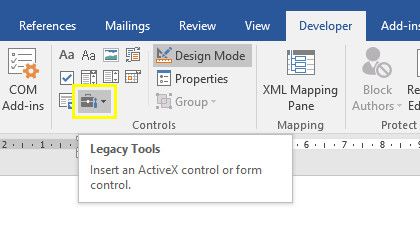 Как интегрировать данные Excel в устаревшие инструменты Word Document