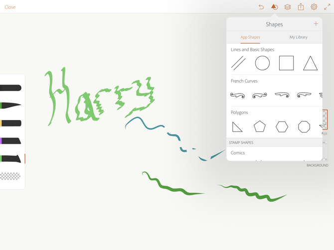 Adobe Illustrator Нарисуйте Apple Pencil векторные фигуры