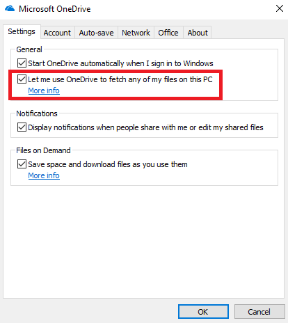 Как получить доступ к файлам в Windows 10 из любого места при загрузке файлов