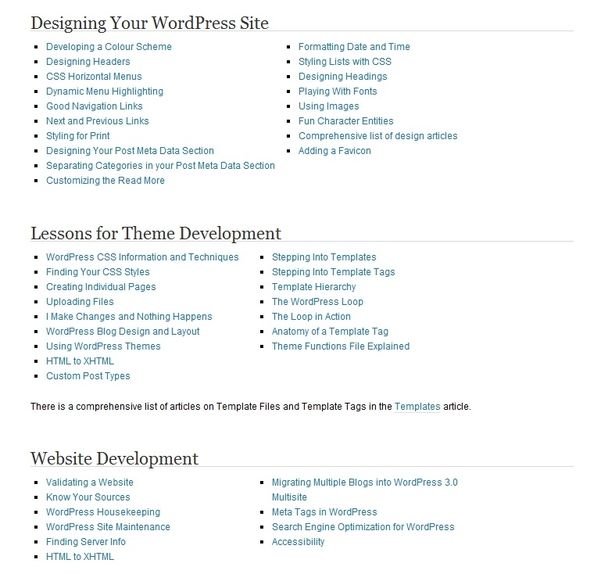Научитесь кодировать: 10 бесплатных и фантастических онлайн-ресурсов для оттачивания ваших навыков Список кодексов WordPress