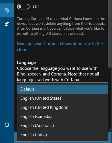 CortanaWeb