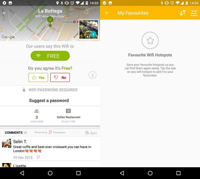 Улучшите свой сигнал Wi-Fi дома и на улице с помощью этих приложений для Android Скриншот WifiMapper Two