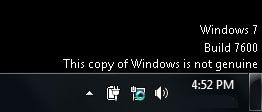 переопределение активации Windows 7
