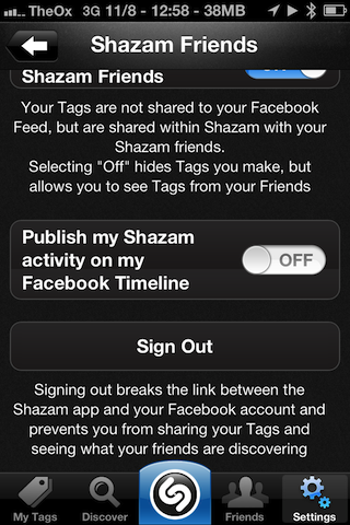 приложение Shazam