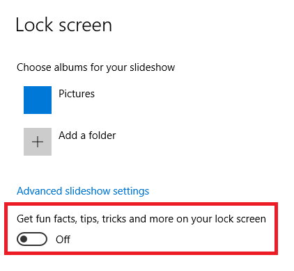 Cortana Lock Screen Реклама Windows 10