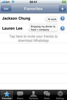 WhatsApp - идеальное приложение для iPhone Messenger IMG 0466