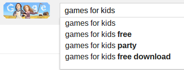 Google-дети-игры