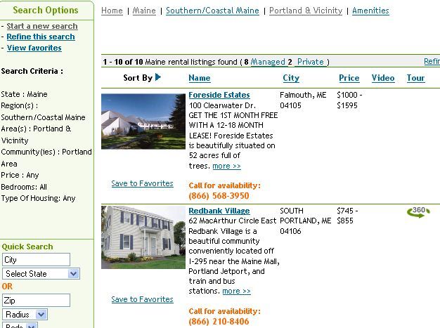 Apartments.com - поисковая система аренды квартир
