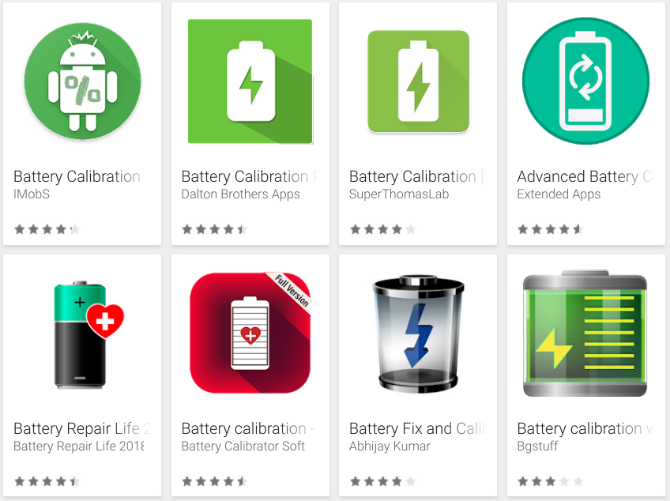 Android поддельные приложения для калибровки батареи