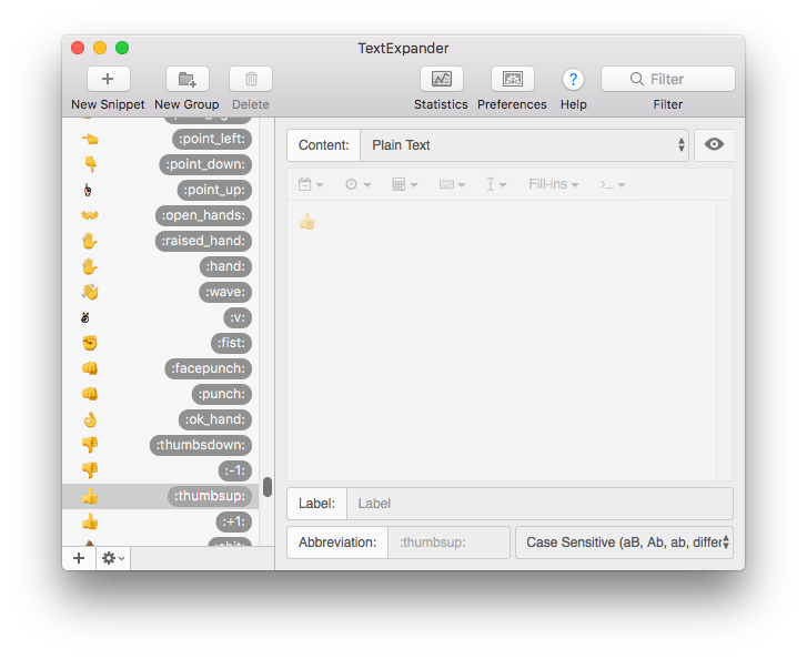 textexpander mac emoji приложения