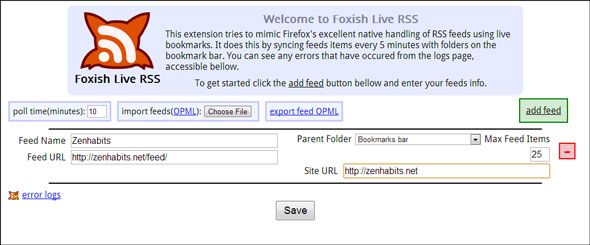 Local Reader - 6 отличных расширений RSS для Chrome rss chrome extension04
