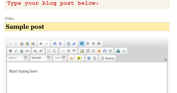 Пишите анонимные сообщения в блоге, чтобы защитить свою личность, используя Instablogg screenshot1406