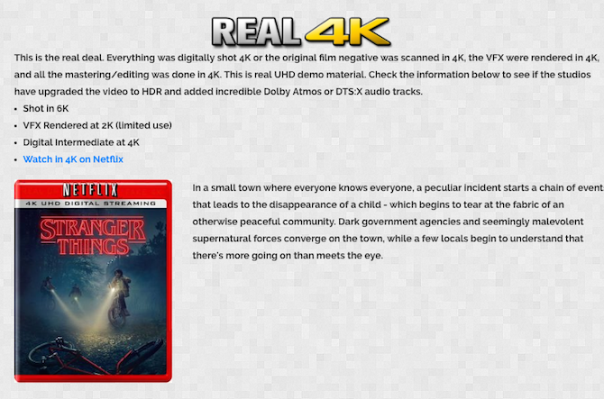 Real 4K находит истинный контент Ultra HD для вашего телевизора 4K