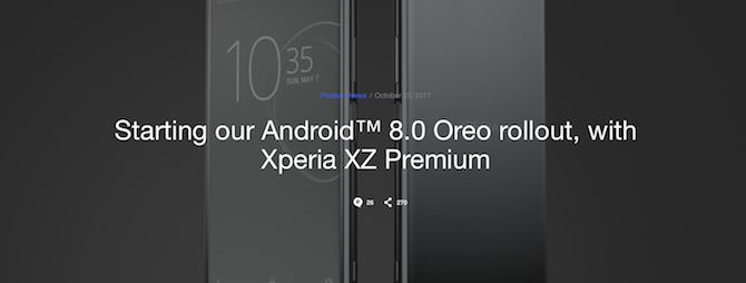 производители смартфонов лучше всего для Android обновлений Oreo