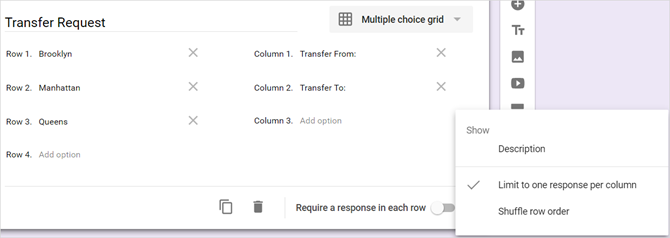 Как использовать Google Forms для вашего бизнеса GoogleForms TransferForm2