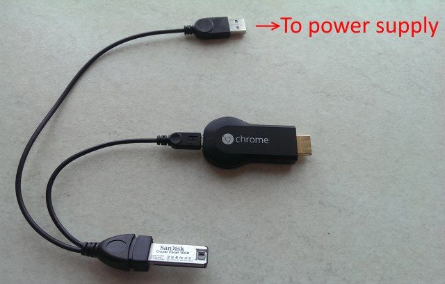 Ая-поделка-Chromecast-корень-USB