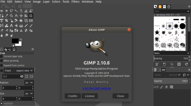 GIMP для Linux