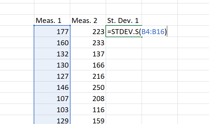Как рассчитать базовую статистику в Excel