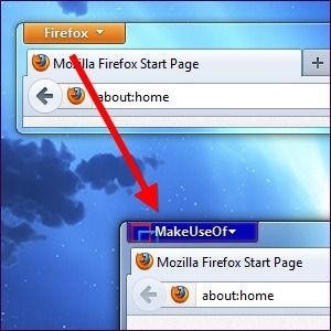 Firefox оранжевое меню