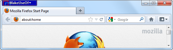 оранжевая кнопка меню Firefox