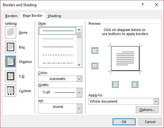 Как создавать профессиональные отчеты и документы в Microsoft Word Borders and Shading