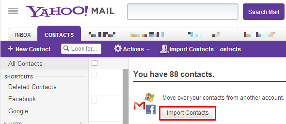 Как сделать резервную копию ваших контактов Facebook на любую учетную запись электронной почты [Еженедельные советы Facebook] Yahoo Mail Import Contacts