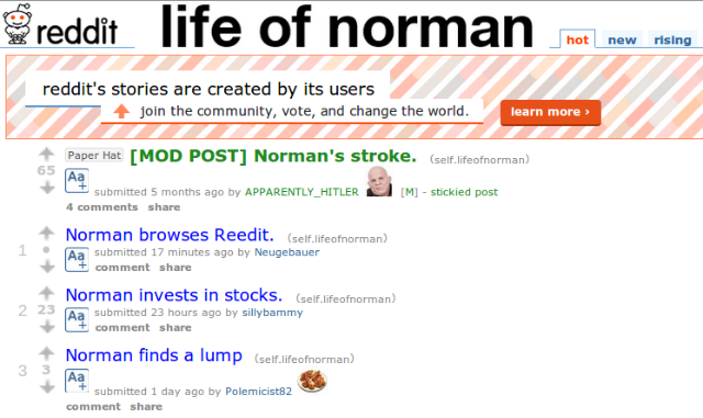 Reddit-жизнь из-нормандского