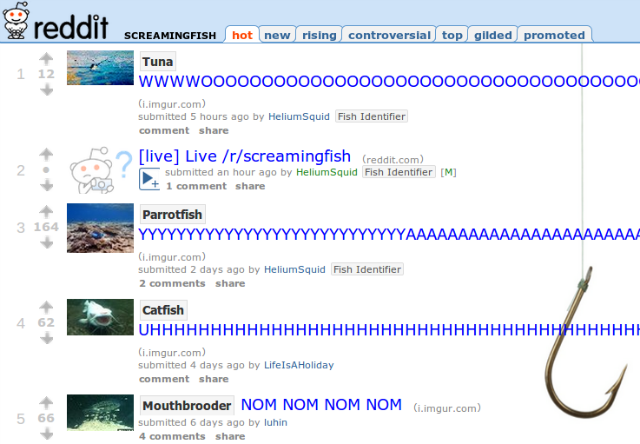 Reddit-кричать-рыба