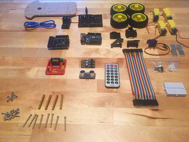 Arduino-бот-частей
