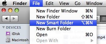 Простые способы организации ваших файлов в Mac 01 новая умная папка