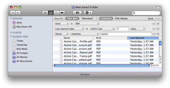 Простые способы организации ваших файлов в Mac 02 умные правила папок
