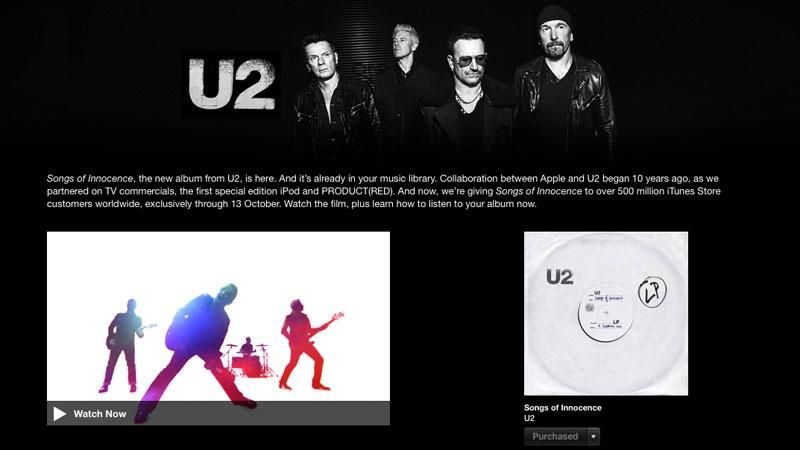 Бесплатная раздача альбома U2: как скачать и удалить его