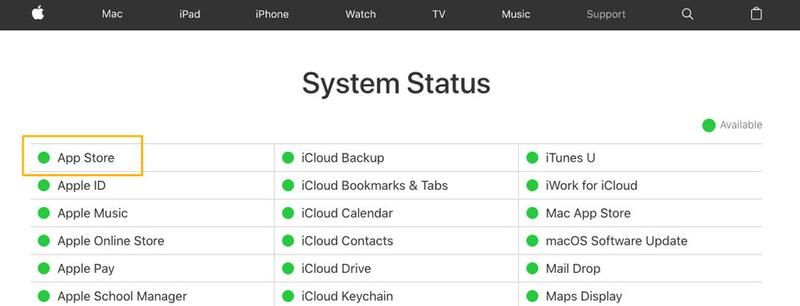 Что делать, если ваш iPhone или iPad может't connect to the App Store: System Status