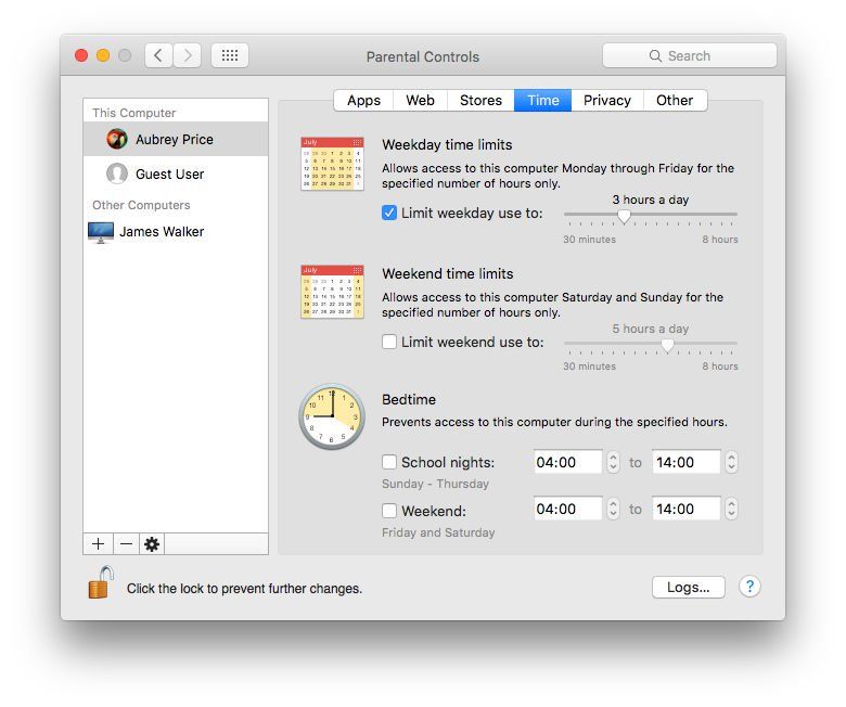 Как настроить родительский контроль на Mac: ограничения по времени