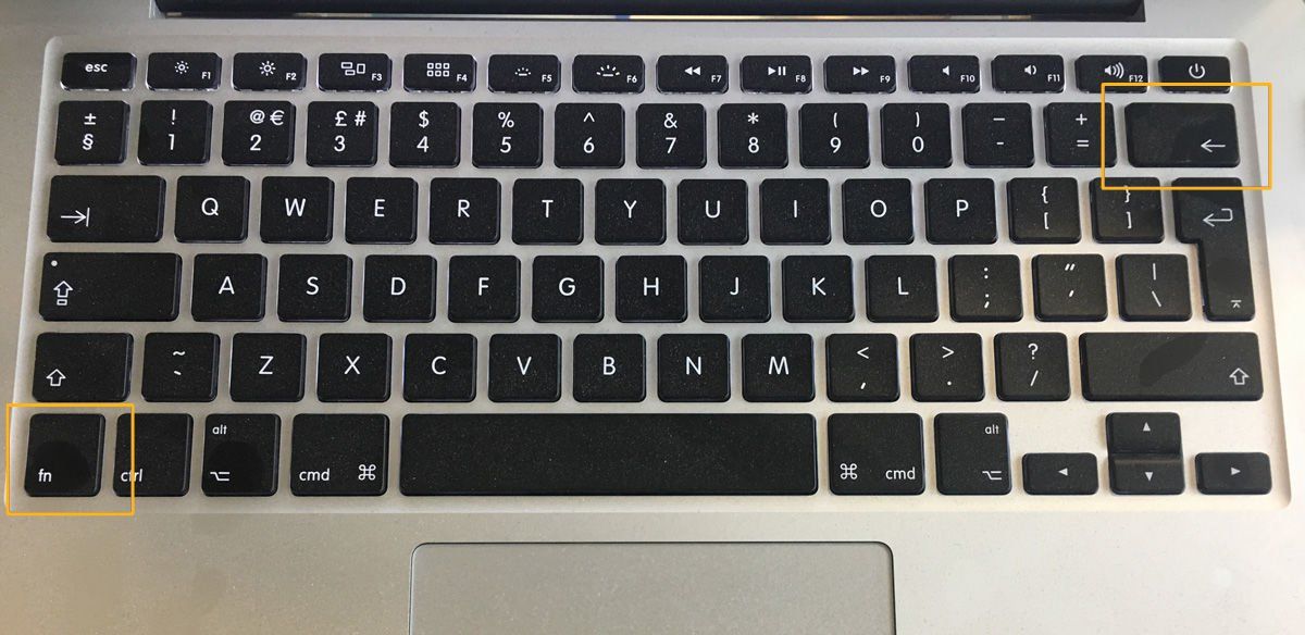 Как переслать-удалить на MacBook
