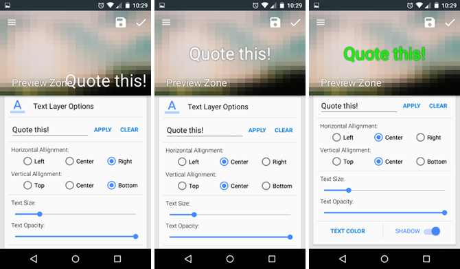 Как сделать свой собственный пользовательский обои для Android Android текстовые обои Freshcoat