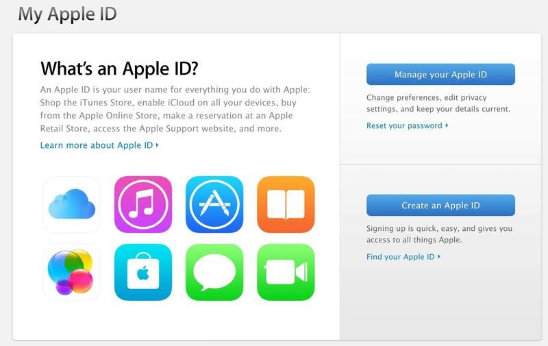 Как создать Apple ID