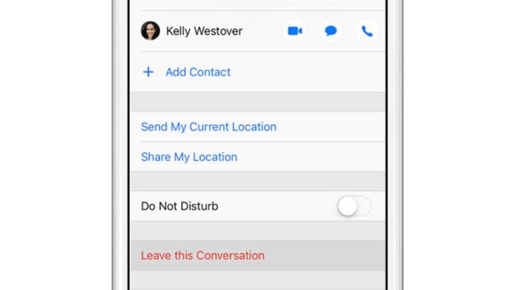 Как выйти или отключить групповой текст или чат iMessage на iPhone: отключить уведомления