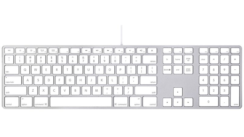 Найдите клавиши Home и End на клавиатуре Mac