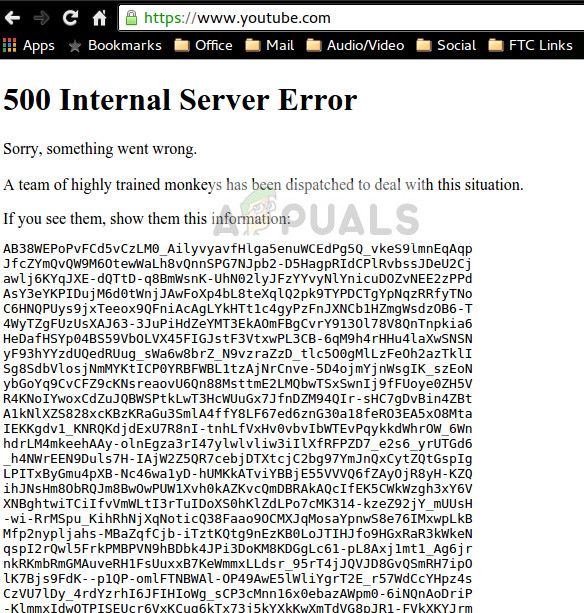 500 Внутренняя ошибка сервера - YouTube