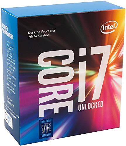 Процессор Intel Core i7-7700K для настольных ПК 4 ядра до 4,5 ГГц разблокирован LGA 1151 серии 100/200 91 Вт