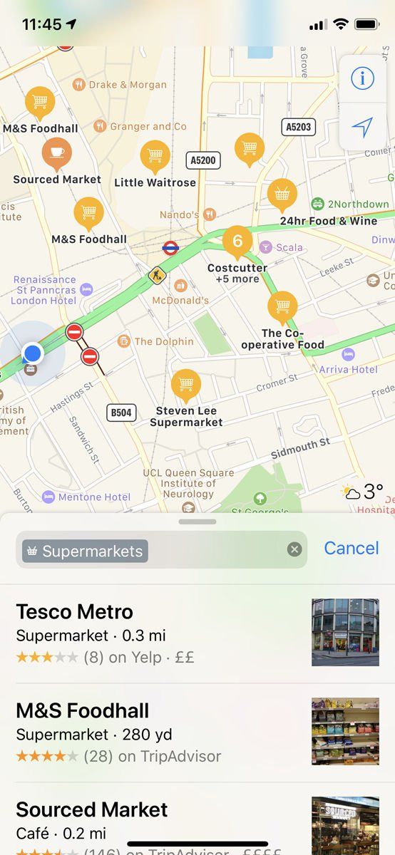 Как использовать Apple Maps на iPhone: умные предложения