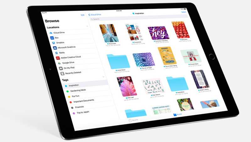Как использовать файлы для iPad в iOS 11: советы по использованию приложения для управления файлами