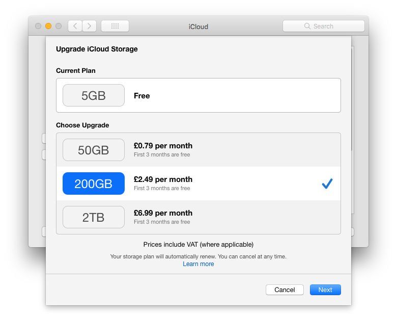 Как использовать iCloud: Системные настройки Mac