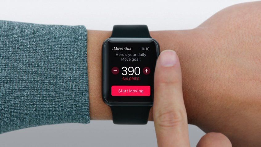 Как использовать приложение Apple Watch Activity: переместить цель