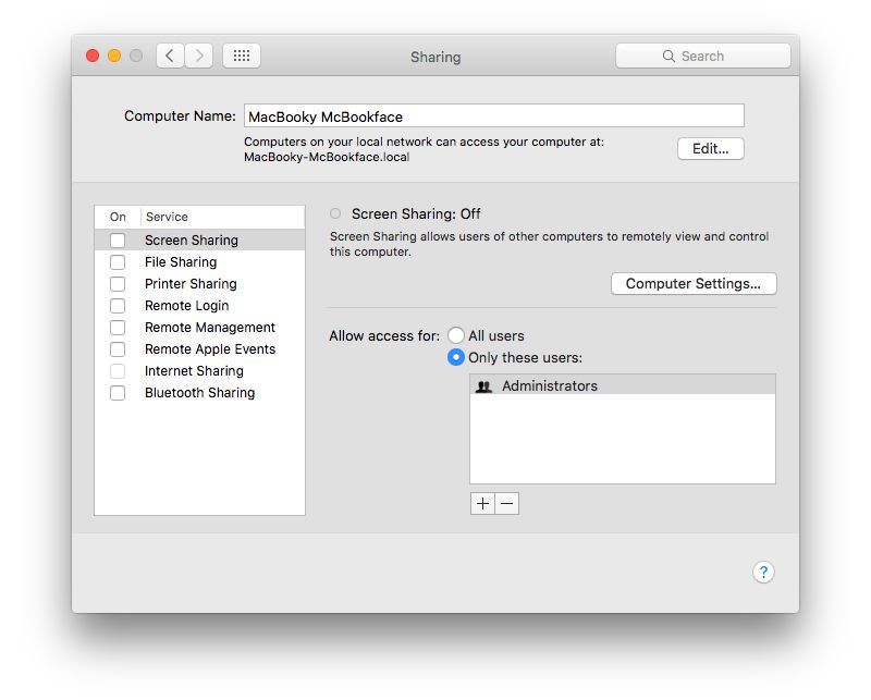 Как сменить Mac's Bluetooth name