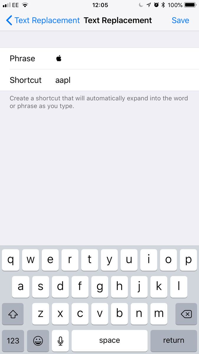 Как напечатать логотип Apple на iPhone или iPad: замена текста